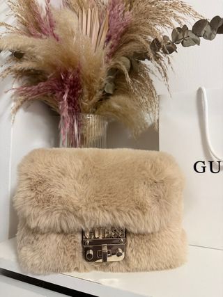 Bolso Guess Pelo Beige