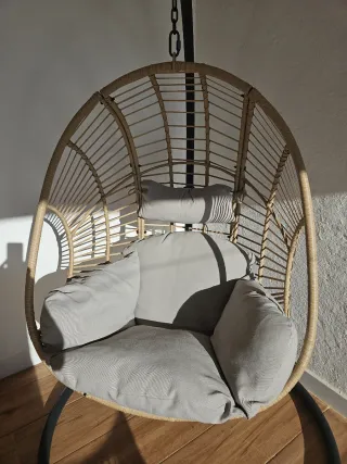 Sillón Colgante Ratán Exterior