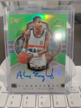 Alex English Firmado NBA Select