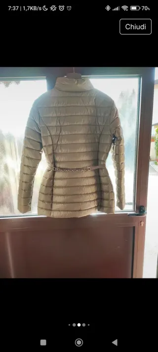 Giubbotto donna invernale verde oliva