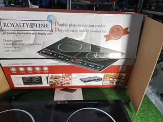 Piastra Doppia Induzione Royalty Line 2000W