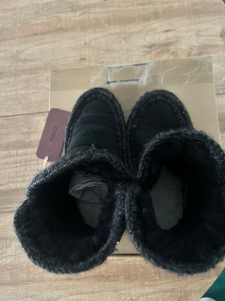 Botas MOU Negras Talla [37)