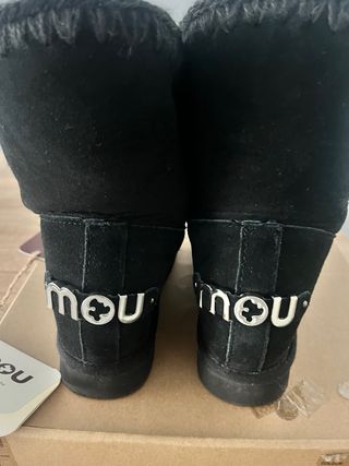 Botas MOU Negras Talla [37)