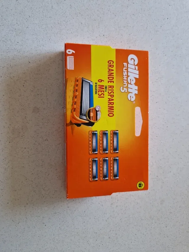 Gillette Fusion 5 Lamette di ricambio - 6 pezzi