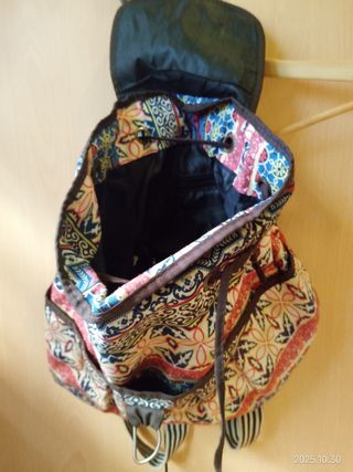 Mochila bolso mujer  estilo bohemio/étnico tela