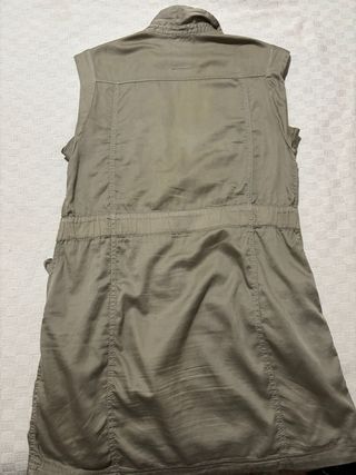 Vestido Bershka verde militar