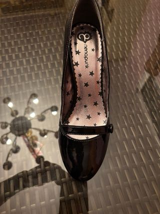 Botines de tacón negros