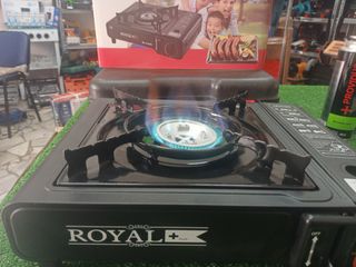 Fornello portatile a gas Royal + 3 bombolette