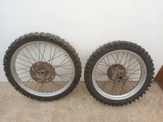 Juego de Ruedas Mixtas para Moto