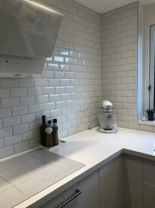 Revestimiento blanco mate 10x20 biselado