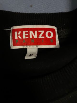 Sudadera Kenzo Blanca con Logo Tigre