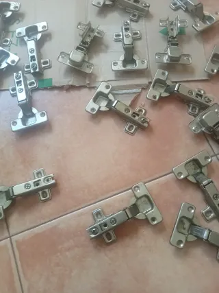 Bisagras para muebles 22 unidades 