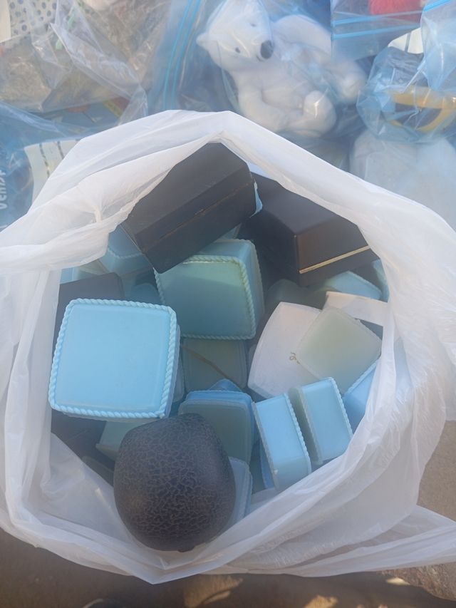 Lote Cajas Joyas Vintage Años 80