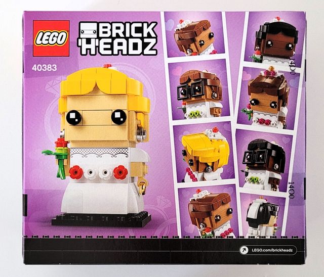 LEGO BrickHeadz 40383 Sposa - Nuovo MISB