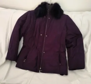 Giacca invernale donna con pelliccia