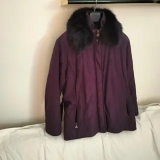 Giacca invernale donna con pelliccia