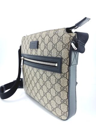 Bandolera Gucci GG Supreme Canvas Marrón