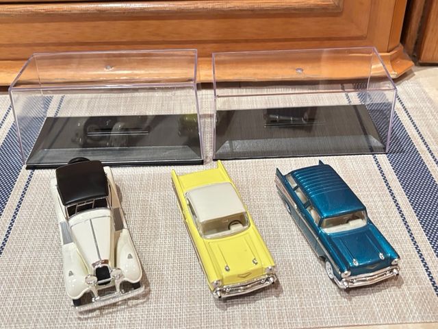 3 COCHES CLÁSICOS ESCALA 1/43