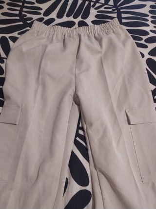 Pantalones Cargo Beige Talla M