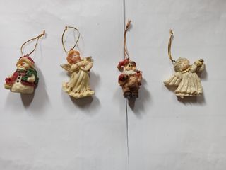 Addobbi Natalizi: Angelo, Pupazzo Neve, Babbo Nata