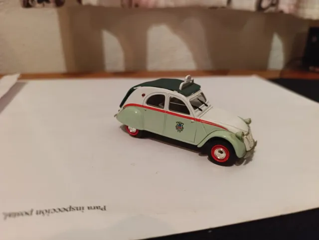 3 Coches 1/43 Citroen 2cv norev Renault Gaz