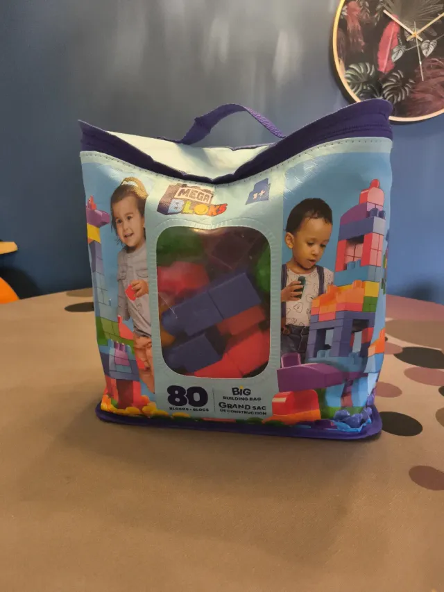 Mega Bloks Bolsa Grande 80 Piezas