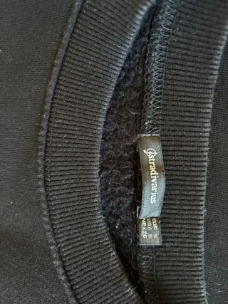 Sudadera Stradivarius perro lentejuelas