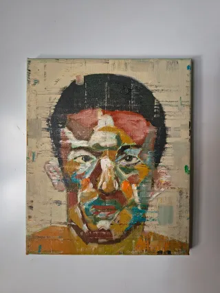 Quadro moderno dipinto a mano