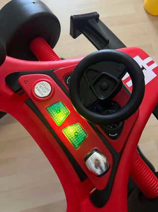 Correpasillos Olmitos 3 en 1 Rojo