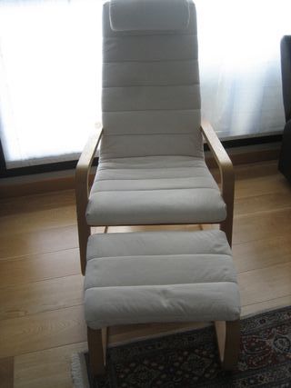 Sillón relax con reposapiés