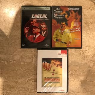 Conjunto de películas en Dvd.