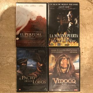 Conjunto de películas en Dvd.