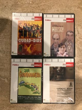 Conjunto de películas en Dvd.
