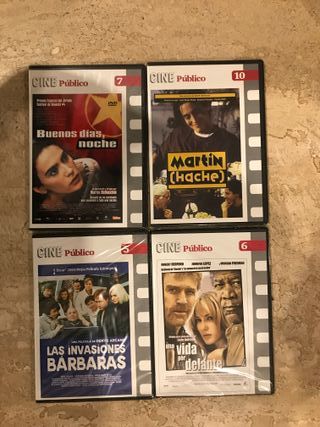 Conjunto de películas en Dvd.