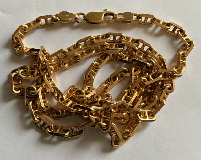 Catena in oro giallo 14 carati (585) unisex