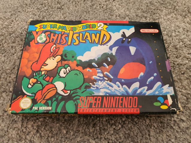 Super Mario World 2 Yoshi's Island SNES PAL