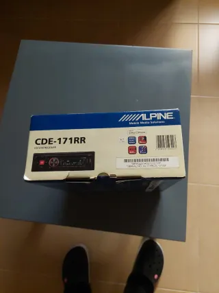 Radio Coche Alpine CDE-171RR