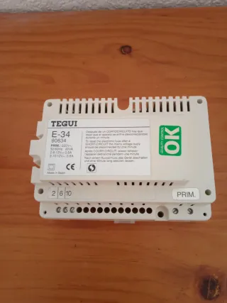 Lote eléctrico. 6 artículos.