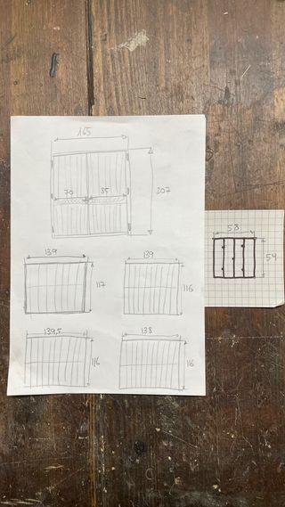 Rejas ventanas y puertas de hierro forjado macizo