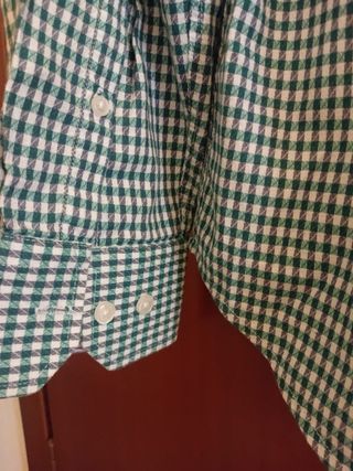 Camicia Uomo Aramis a Quadri Verde Taglia M