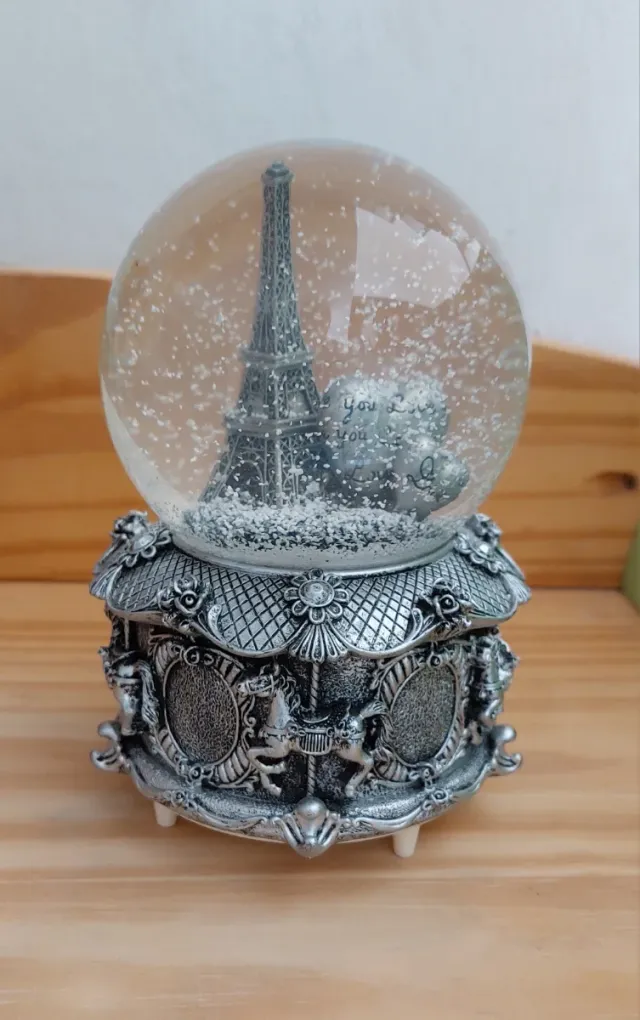 Carillon musicale souvenir Parigi Torre Eiffel