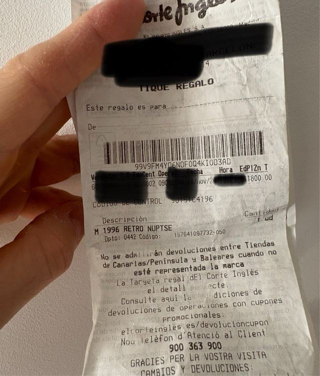 Cazadora The North Face 1996 Retro Nuptse