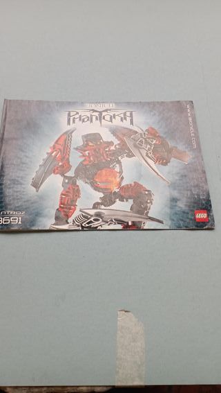 Lego 8691 Bionicle Phantoka No Completo