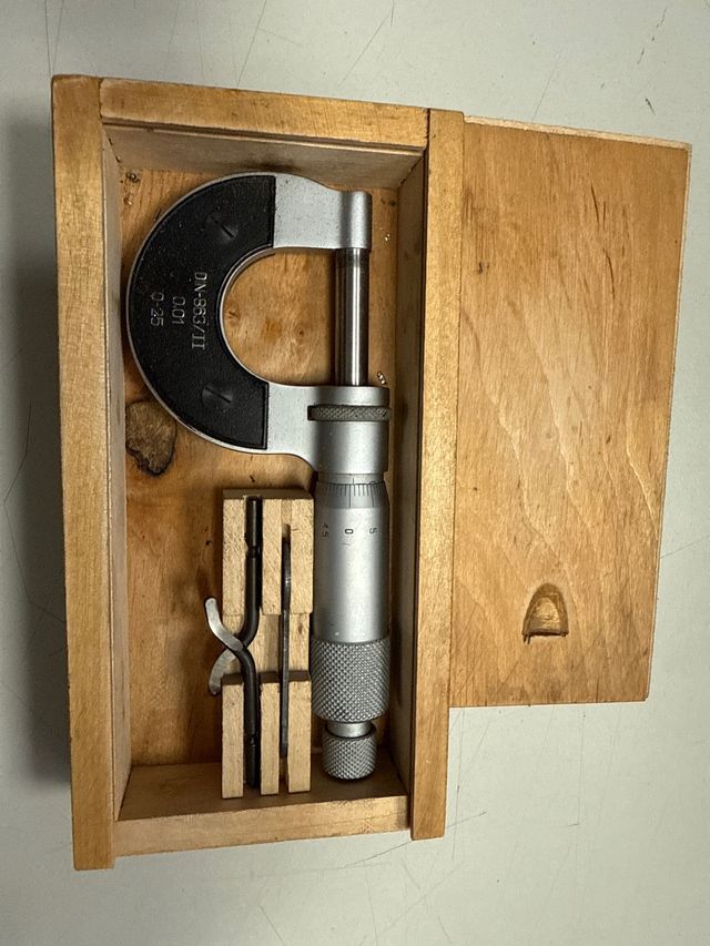 Micrómetro DIN-863/11 0-25mm