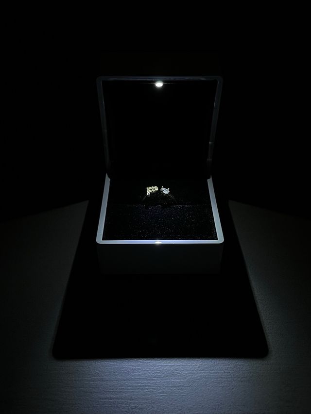 ANILLO LETRA P CON CIRCONITA