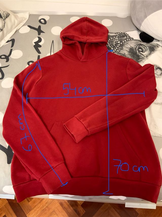 Sudadera roja