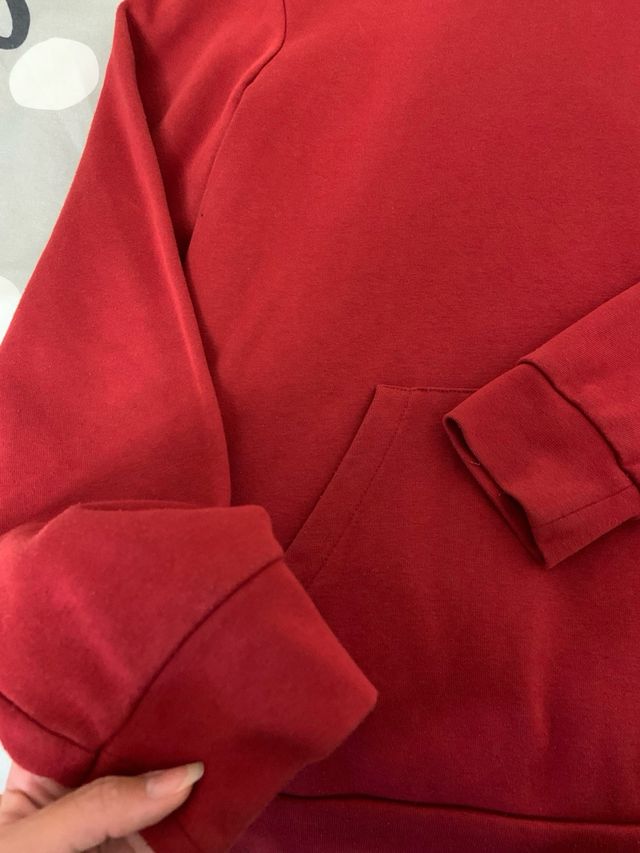 Sudadera roja