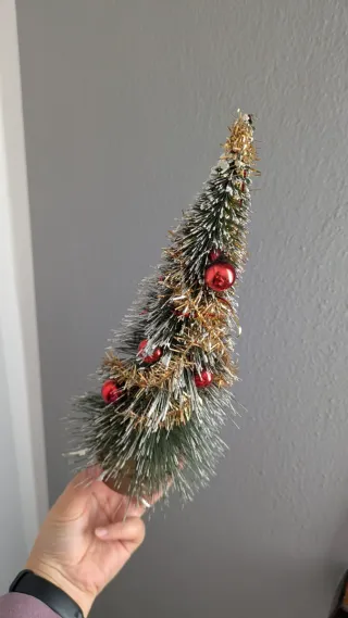 Albero di Natale decorato