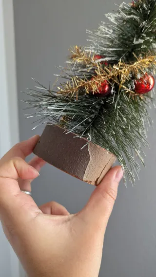 Albero di Natale decorato