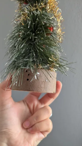 Albero di Natale decorato